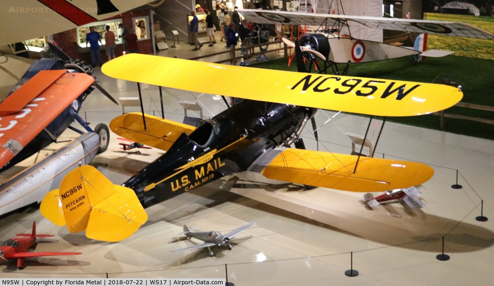 N95W, 1930 Pitcairn PA-7 Super Mailwing C/N 147, Pitcairn PA-7 Super Mailwing