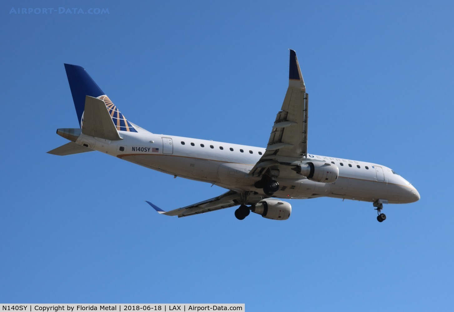 N140SY, 2015 Embraer 175LR (ERJ-170-200LR) C/N 17000470, United Express