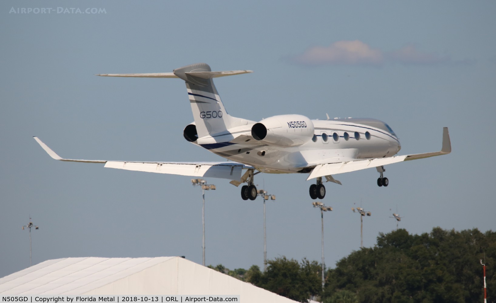 N505GD, 2016 Gulfstream Aerospace GVII-G500 C/N 72005, Gulfstream 500