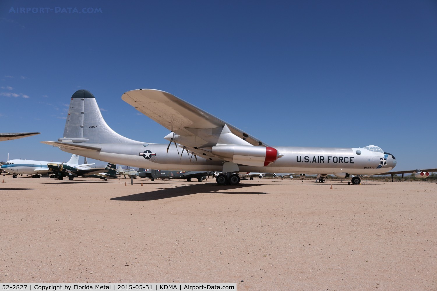 52-2827, 1952 Convair B-36J-10-CF Peacemaker C/N 383, B-36J