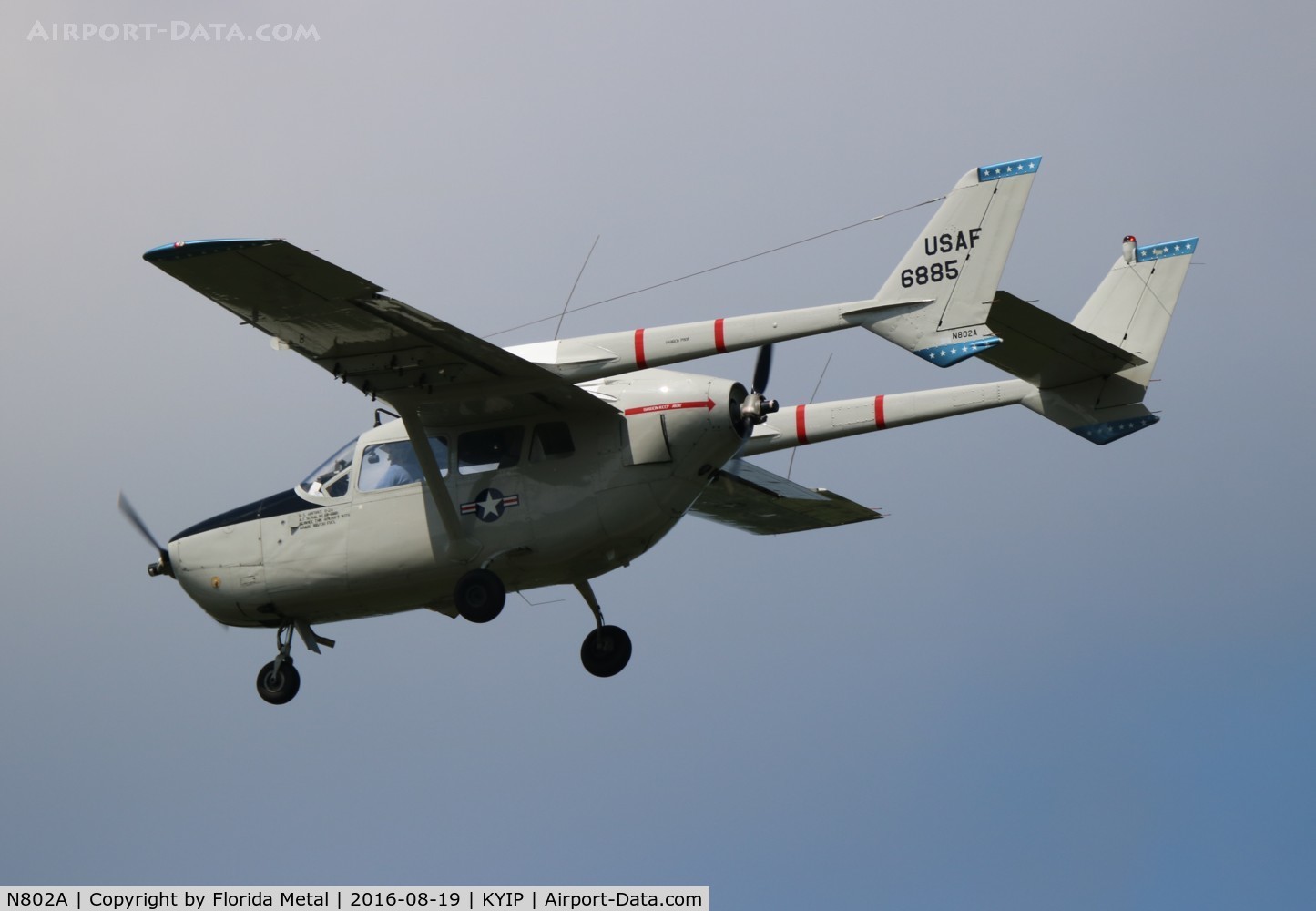 N802A, 1968 Cessna O-2A (M337B) Super Skymaster Super Skymaster C/N 337M-0174, O-2A Skymaster
