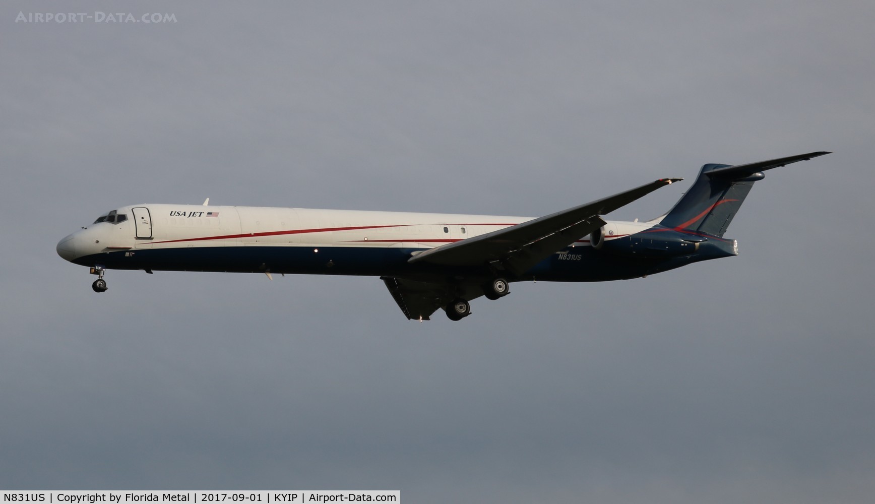 N831US, 1989 McDonnell Douglas MD-83 (DC-9-83) C/N 49791, USA Jet
