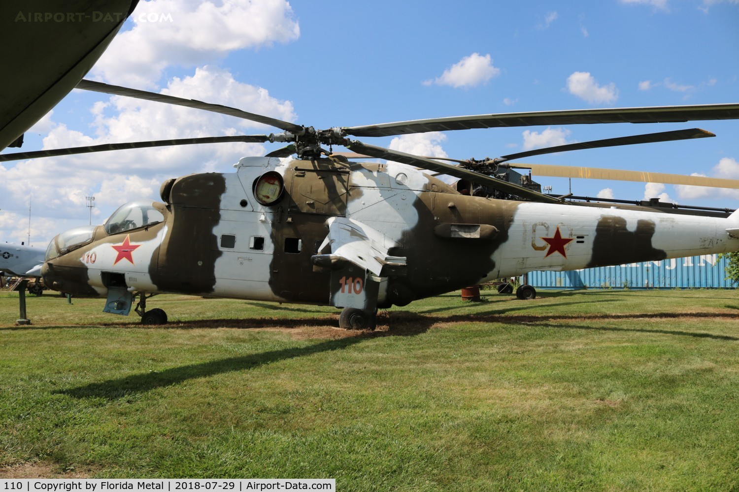 110, Mil Mi-24V Hind E C/N 520964, Mil MI-24 at Russell