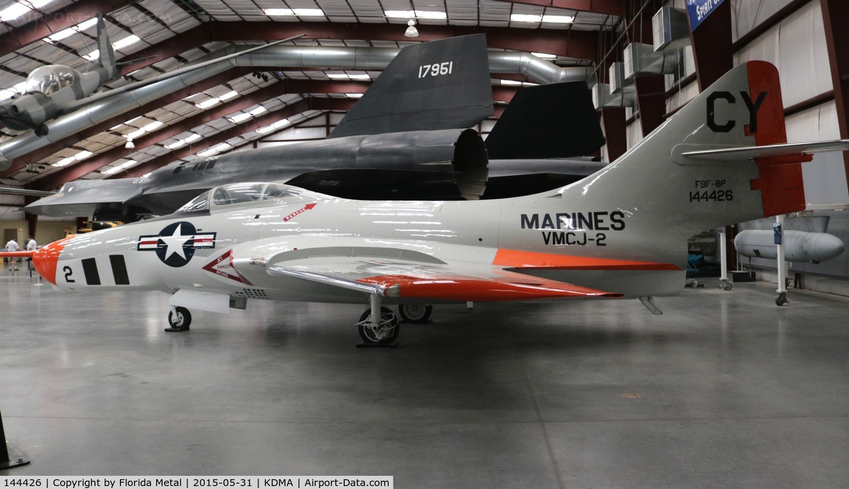 144426, Grumman RF-9J Cougar C/N 110, RF-9J