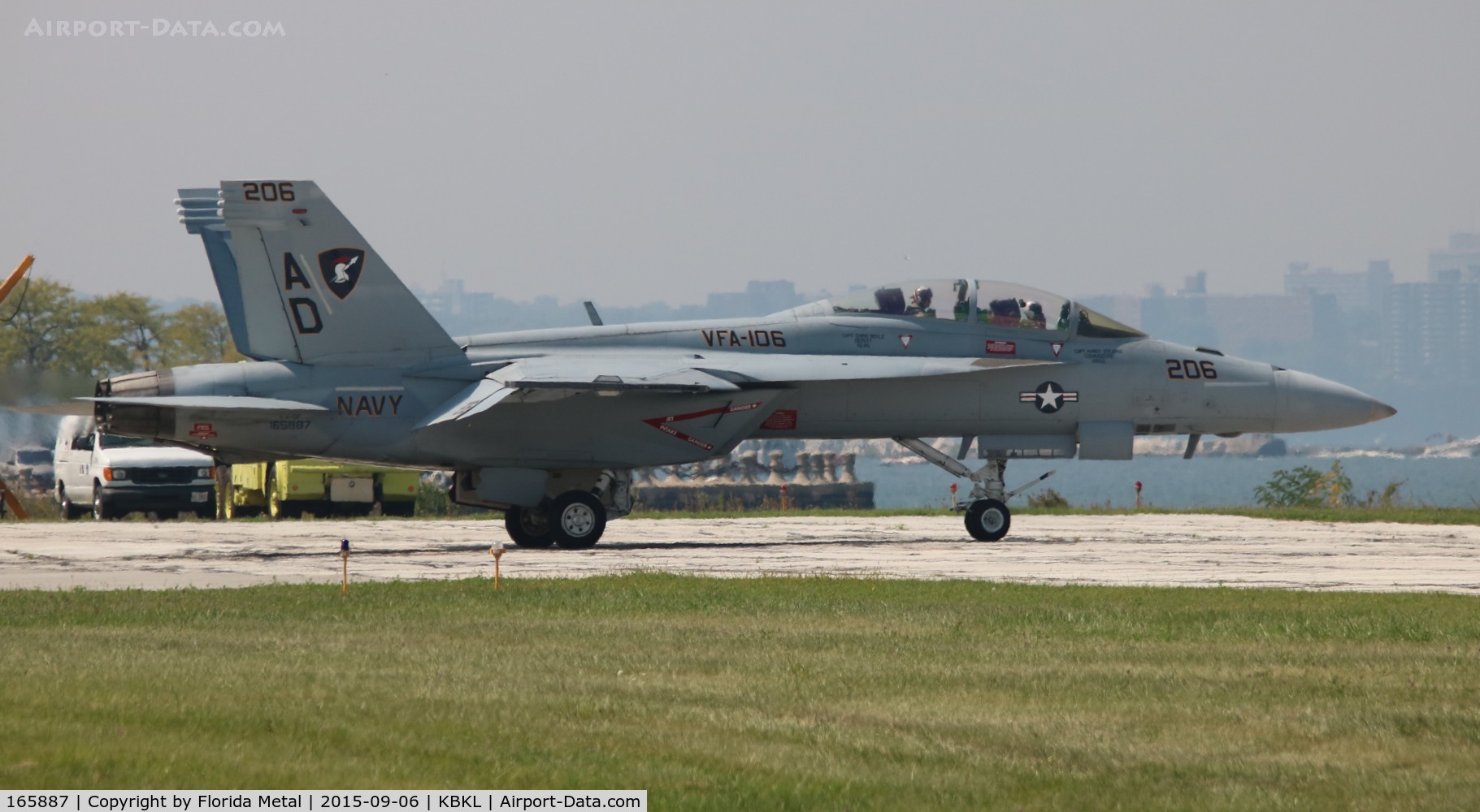 165887, Boeing F/A-18F Super Hornet C/N F047, Cleveland Airshow 2015