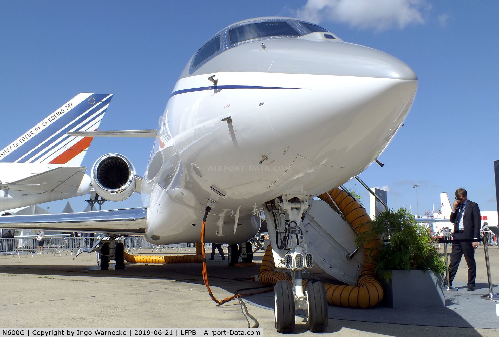 N600G, 2016 Gulfstream Aerospace GVII-G600 C/N 73005, Gulfstream G VII (G600) at the Aerosalon 2019, Paris