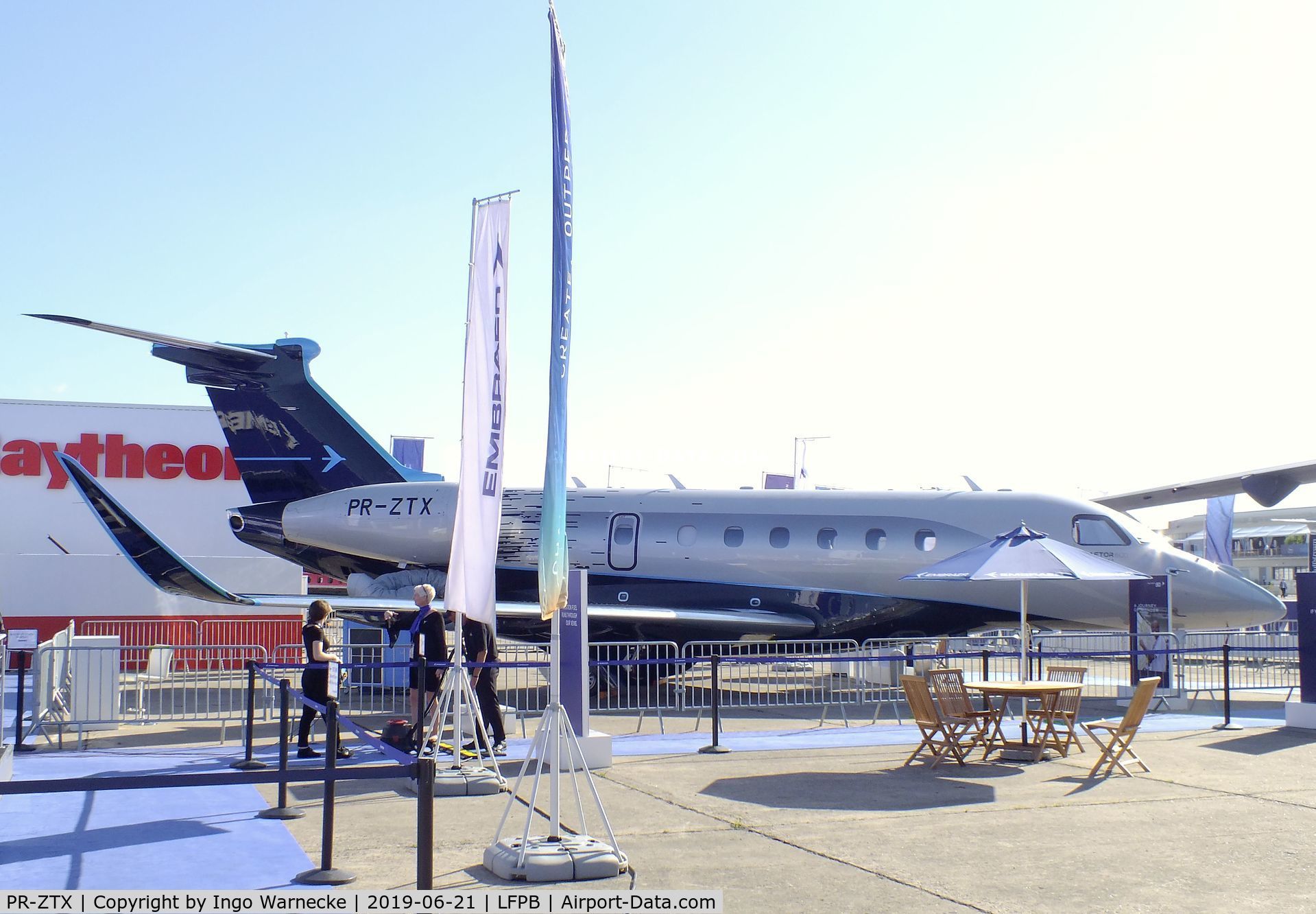 PR-ZTX, 2018 Embraer EMB-550 Praetor 600 C/N 55020002, EMBRAER EMB-550 Praetor 600 at the Aerosalon 2019, Paris