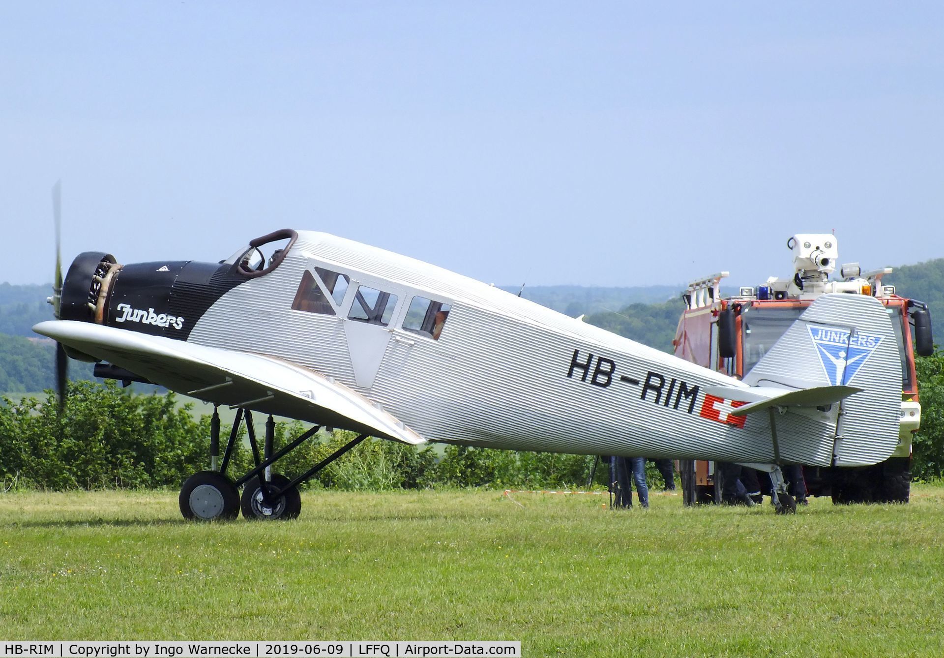 HB-RIM, 2015 Junkers F-13 (Replica) C/N 13-001, Rimowa / Junkers F 13 replica (with radial engine) at the Meeting Aerien 2019, La-Ferte-Alais