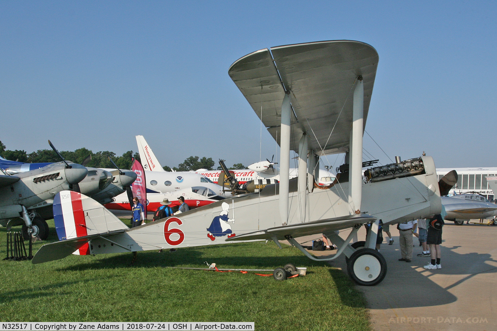 N32517, 1917 Airco/de Havilland DH-4 C/N 12459, EAA AirVenture - Oshkosh, Wisconsin.