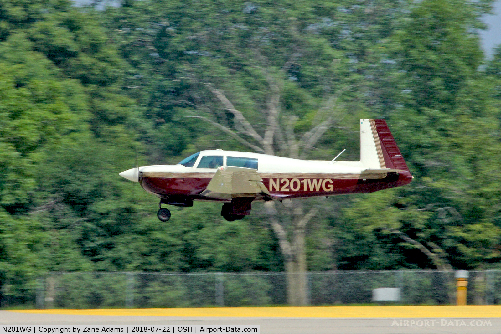 N201WG, 1977 Mooney M20J 201 C/N 24-0250, EAA AirVenture - Oshkosh, Wisconsin.