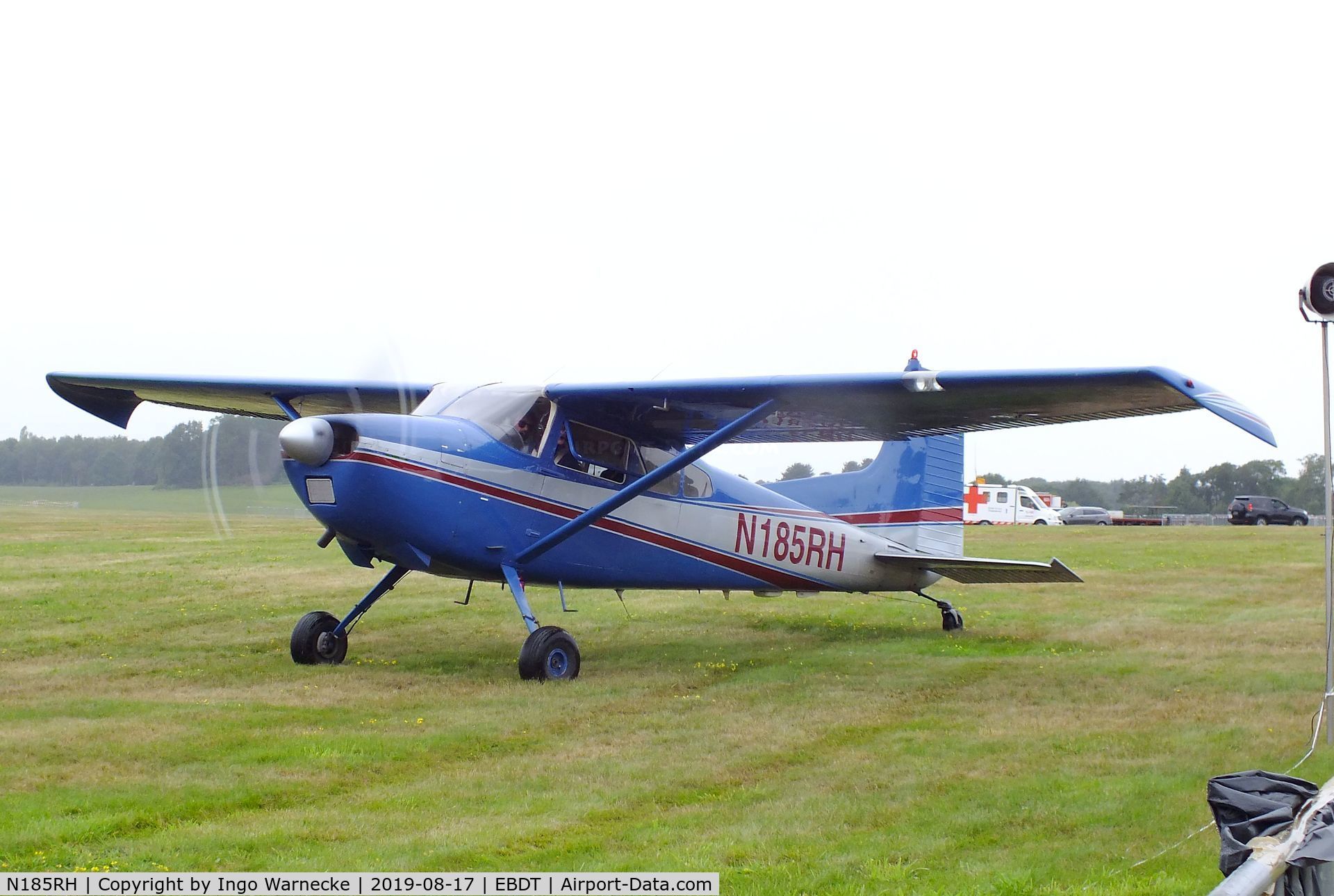 N185RH, 1962 Cessna 185A Skywagon C/N 185-0413, Cessna 185A Skywagon at the 2019 Fly-in at Diest/Schaffen airfield