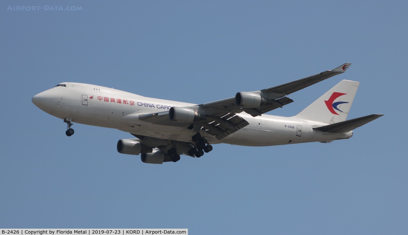 B-2426, 2007 Boeing 747-40BF/ER/SCD C/N 35208/1392, China Cargo
