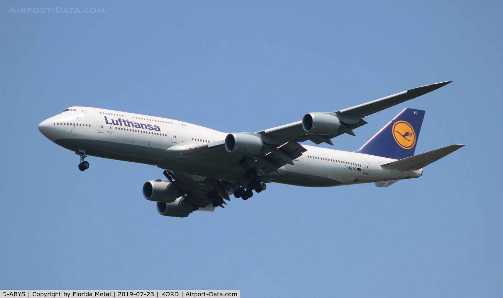 D-ABYS, 2015 Boeing 747-830 C/N 37843, Lufthansa