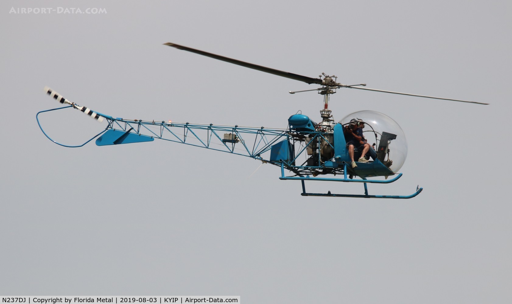 N237DJ, Bell 47D-1 (HTL-4/TH-13L) C/N 237, Bell 47