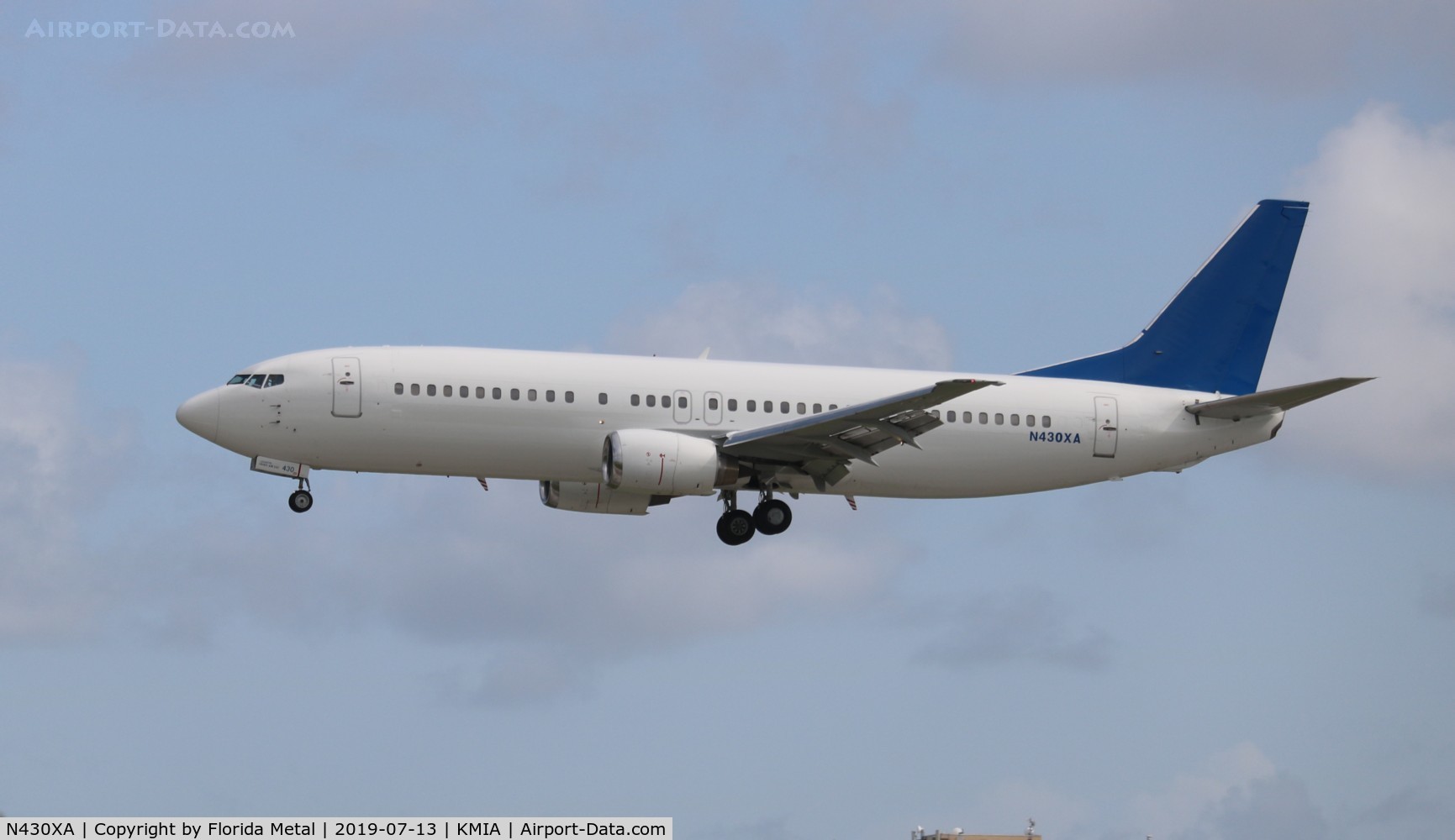 N430XA, 1991 Boeing 737-484 C/N 25430, Swift