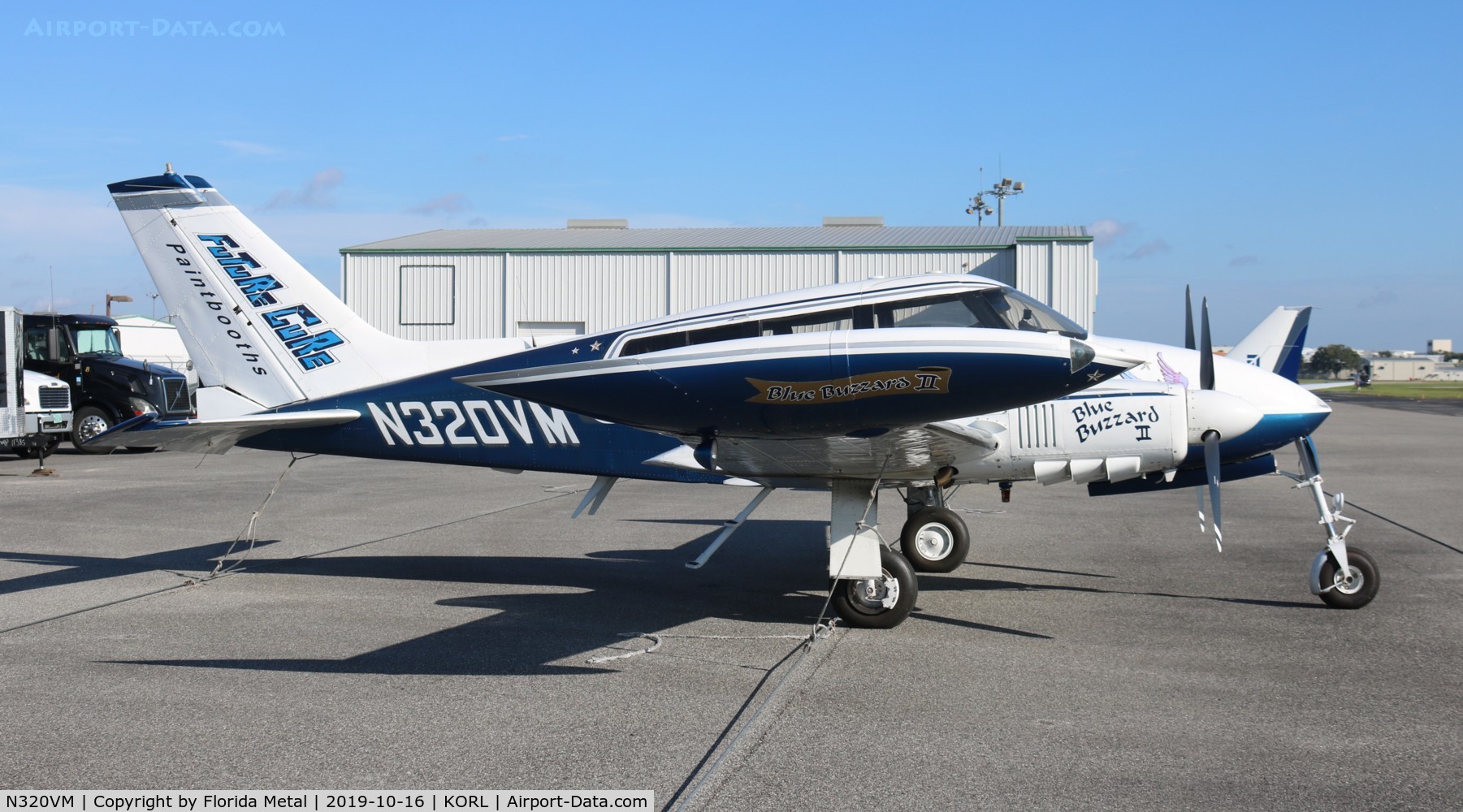 N320VM, 1964 Cessna 320C Skyknight C/N 320C0025, Cessna 320C