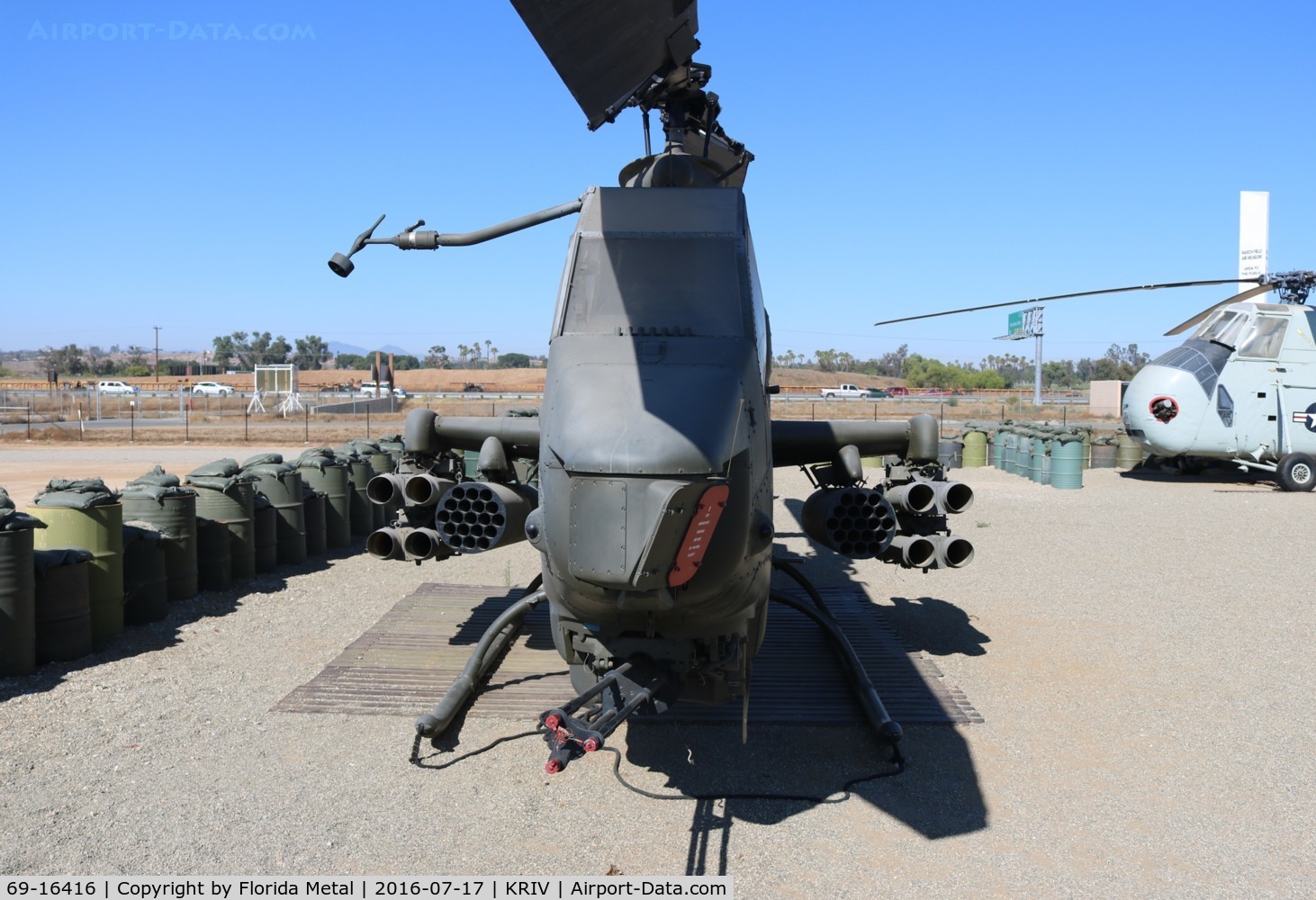 69-16416, 1969 Bell AH-1F Cobra C/N 20848, March AFB