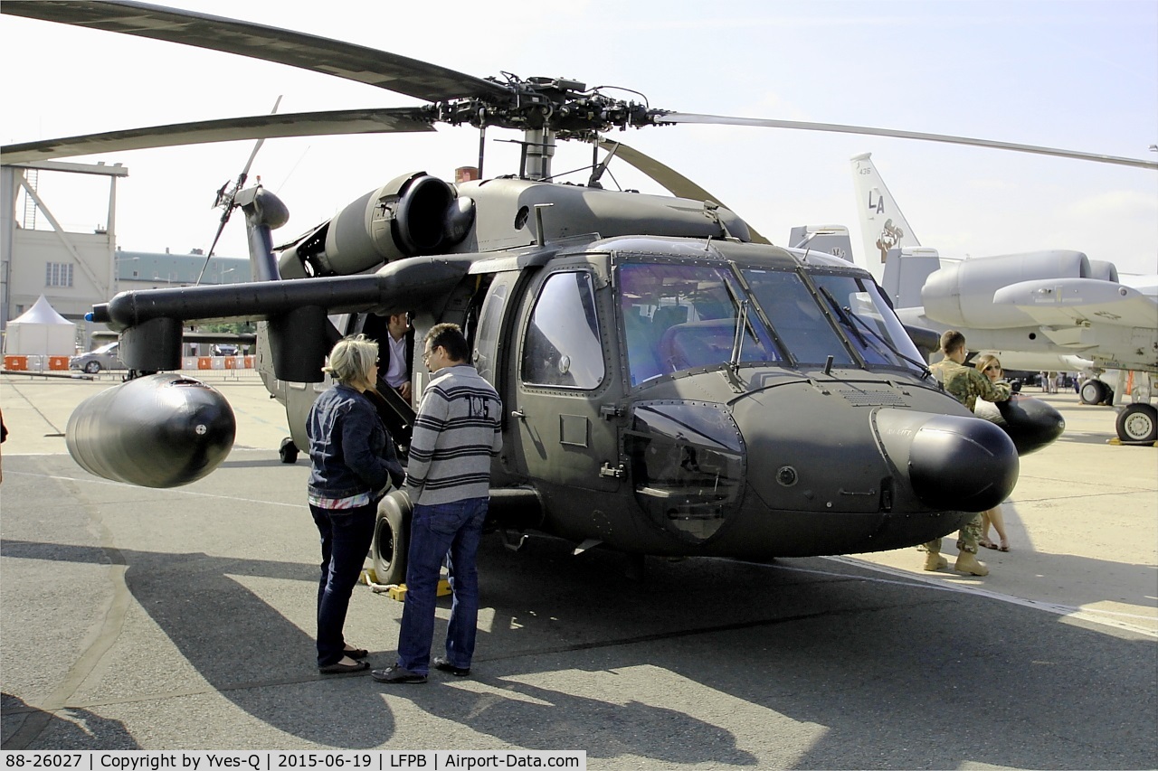 88-26027, 1988 Sikorsky UH-60A Black Hawk C/N 70-1236, US Army Sikorsky UH-60A Black Hawk, Static display, Paris-Le Bourget (LFPB-LBG) Air show 2015