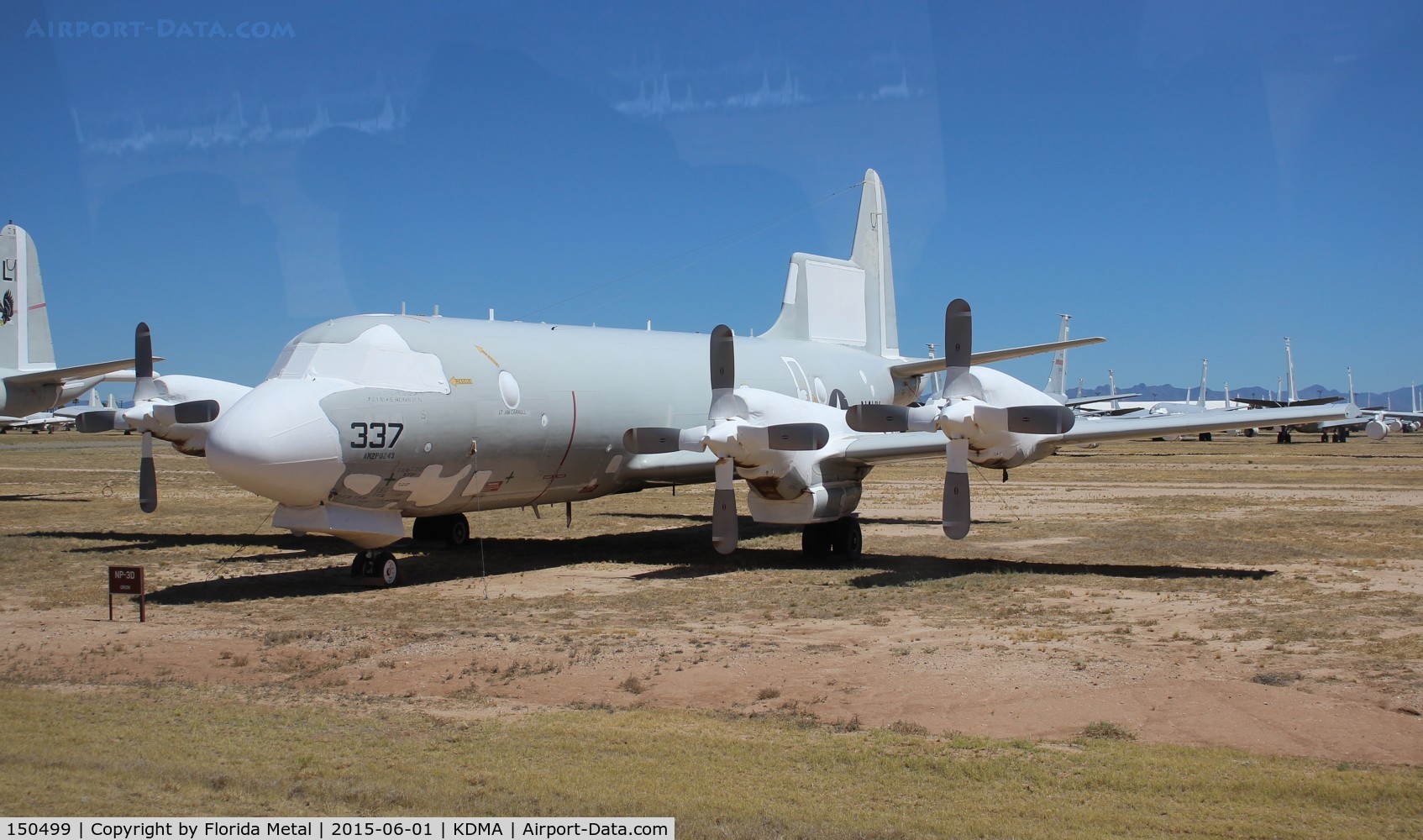150499, Lockheed NP-3D Orion C/N 185-5025, PIMA boneyard