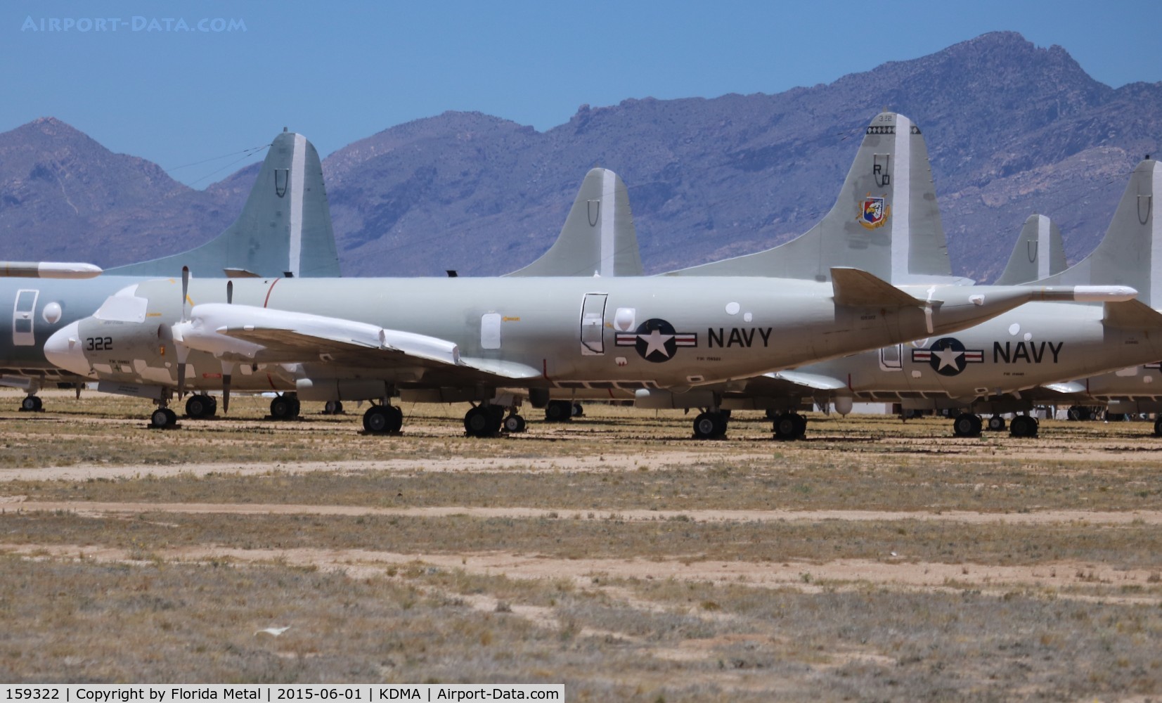 159322, 1974 Lockheed P-3C Orion C/N 285A-5612, PIMA boneyard