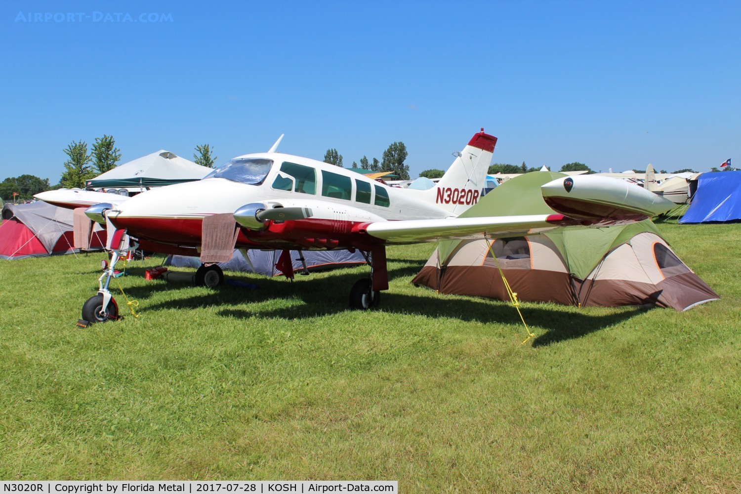 N3020R, 1962 Cessna 320A Skyknight C/N 320A0020, Cessna 320A