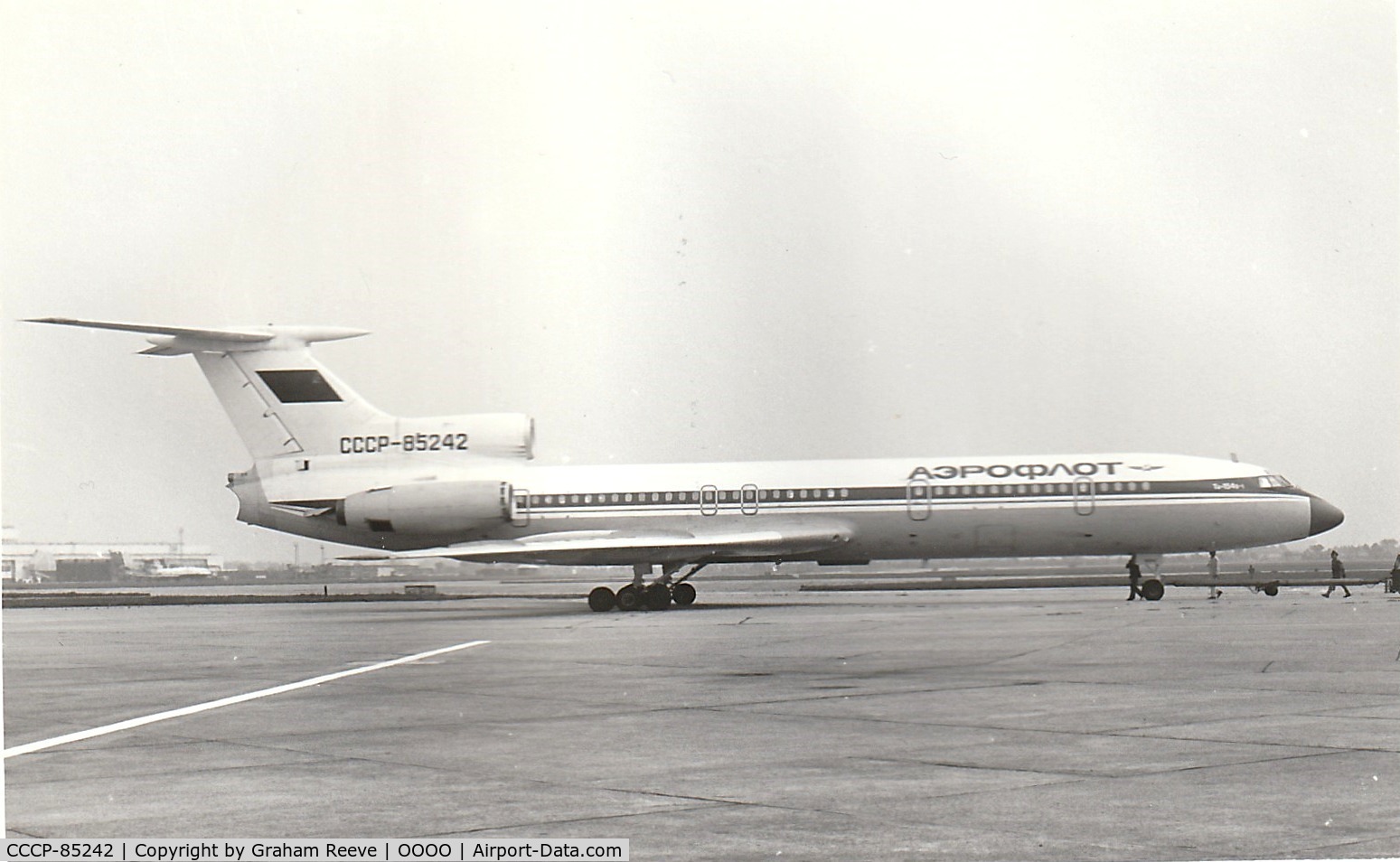 CCCP-85242, Tupolev TU-154B C/N 77A242, No information available as picture bought at car boot sale.