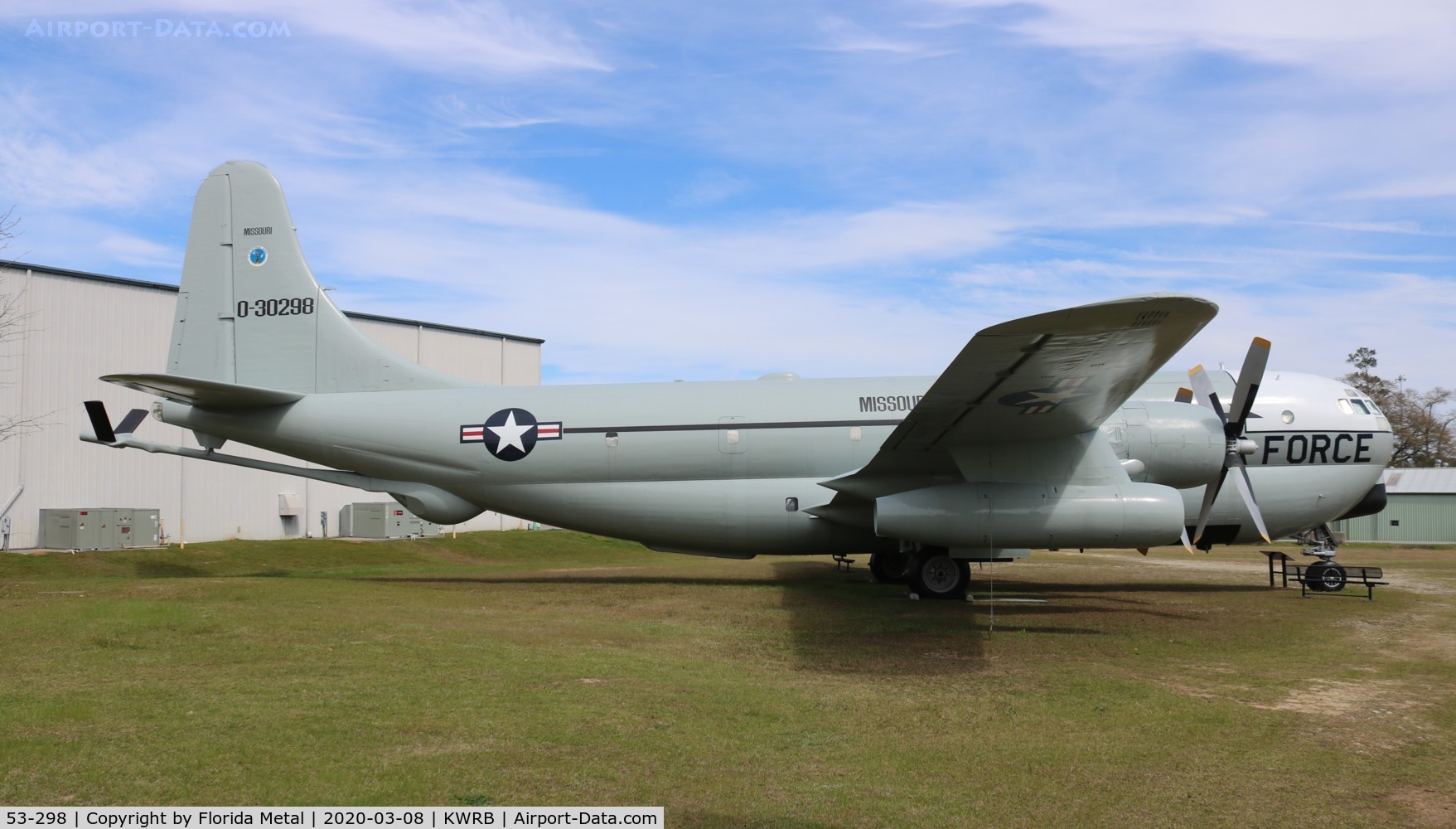 53-298, 1952 Boeing KC-97G Stratofreighter C/N 17080, Warner Robins