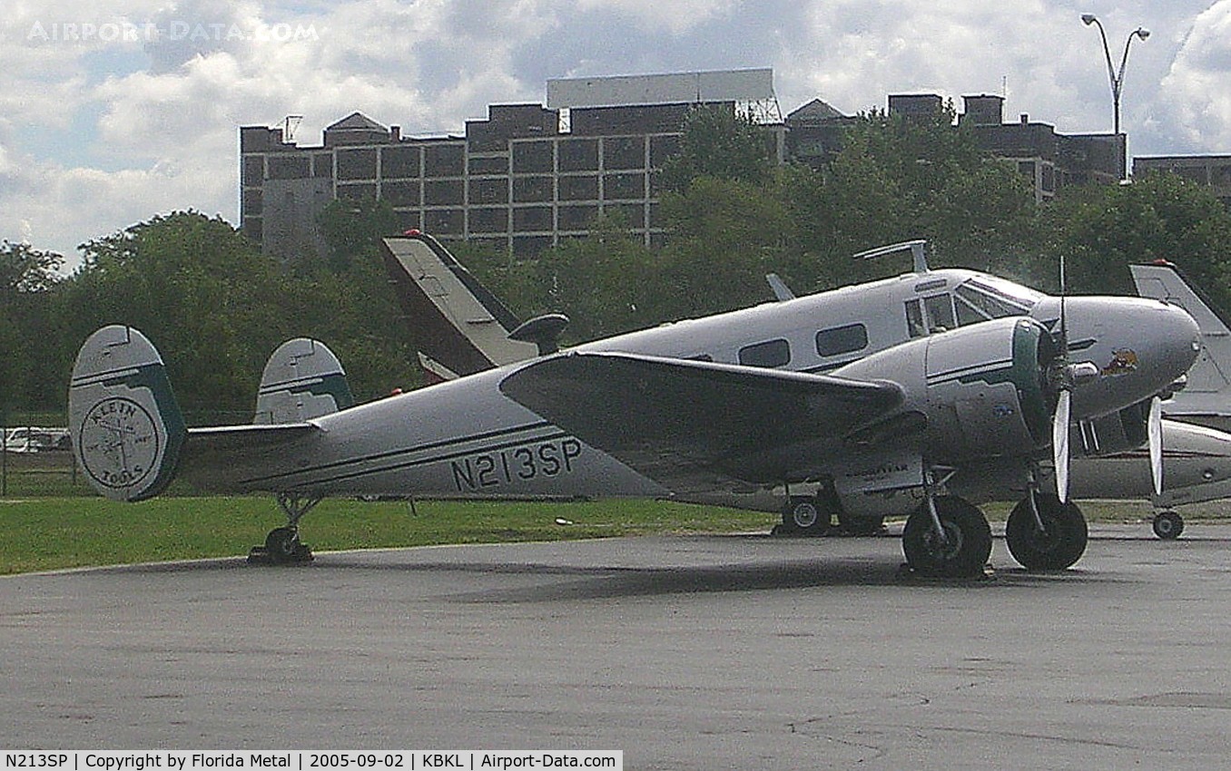 N213SP, 1952 Beech C-45H Expeditor C/N AF-860, Cleveland 2005