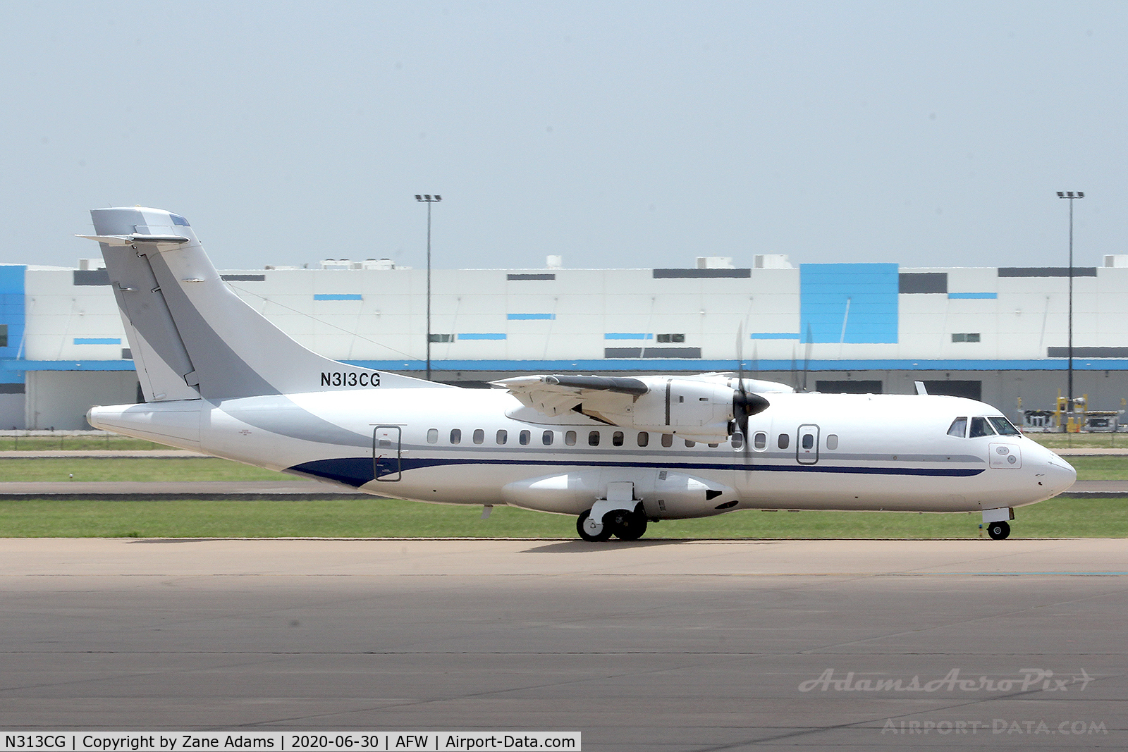 N313CG, 1993 ATR 42-320 C/N 358, Department of Justice ATR -Alliance Airport - Fort Worth, TX