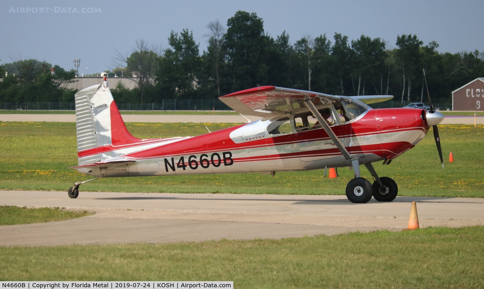 N4660B, 1955 Cessna 180 C/N 31558, Cessna 180