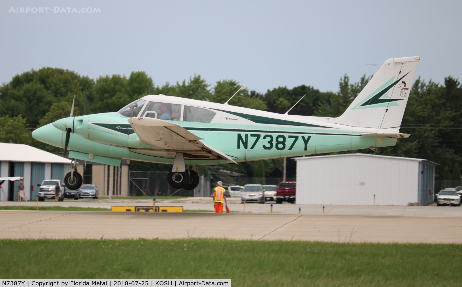 N7387Y, 1964 Piper PA-30 Twin Comanche C/N 30-442, PA-30