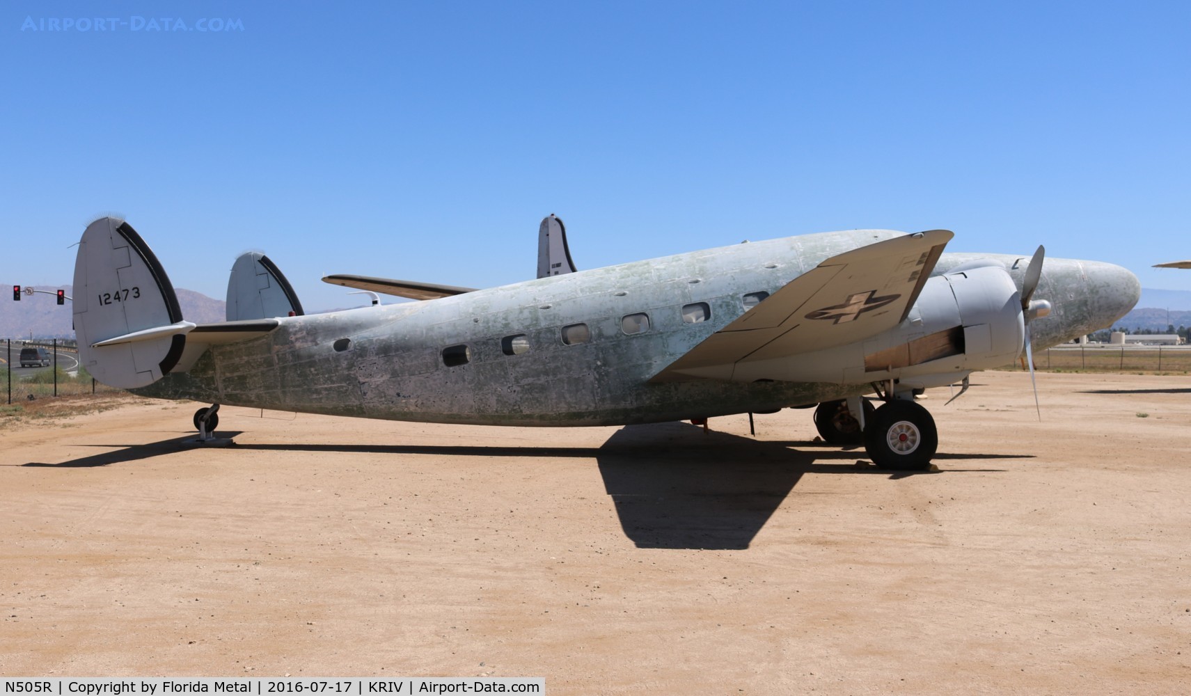 N505R, 1942 Lockheed 18-08 Lodestar C/N 2358, March AFB Museum