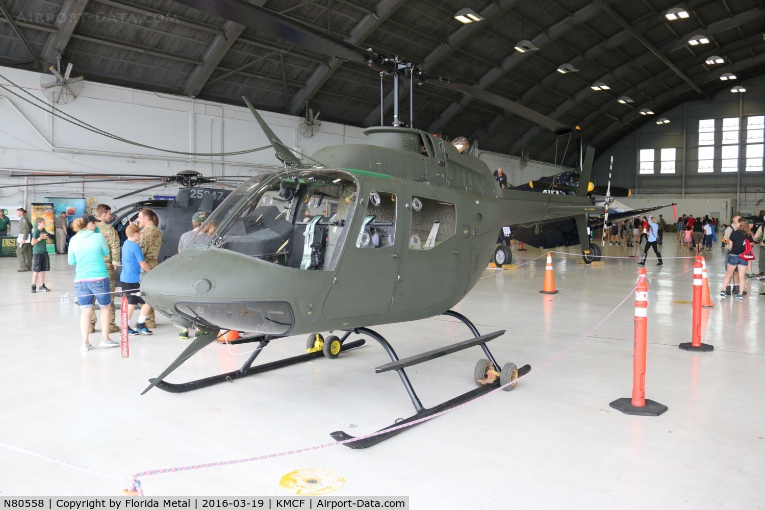 N80558, Bell OH-58A C/N 70-15207, OH-58A