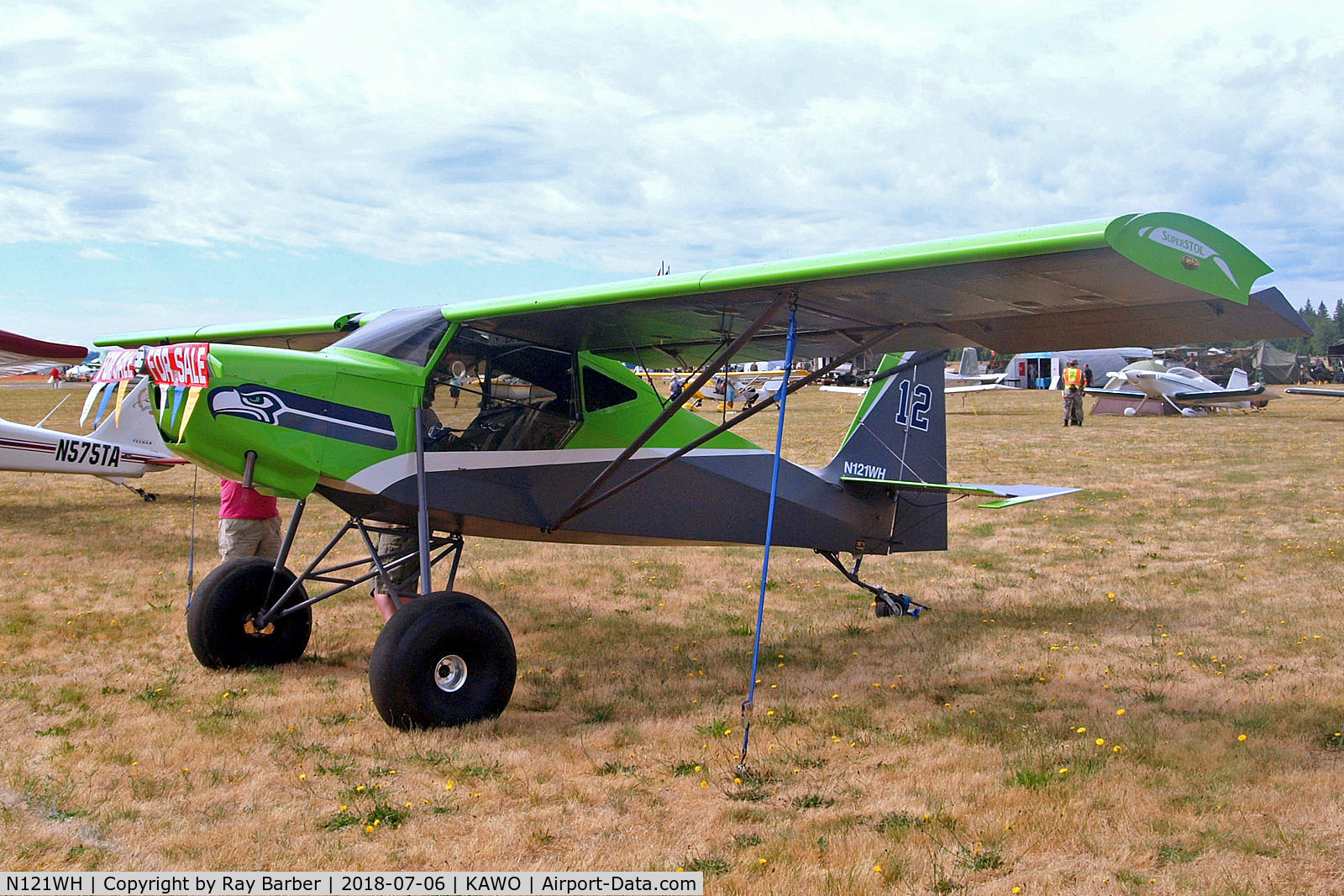 Aircraft N121WH (2014 Just Aircraft JA30 Superstol C/N JA377-05-14) Photo  by Ray Barber (Photo ID: AC1602941)