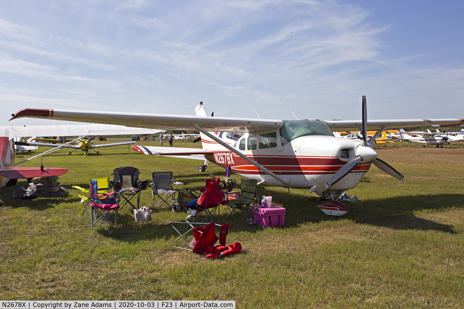 N2678X, 1965 Cessna P206A Super Skylane C/N P206-0178, 2020 Ranger Antique Airfield Fly-In, Ranger, TX