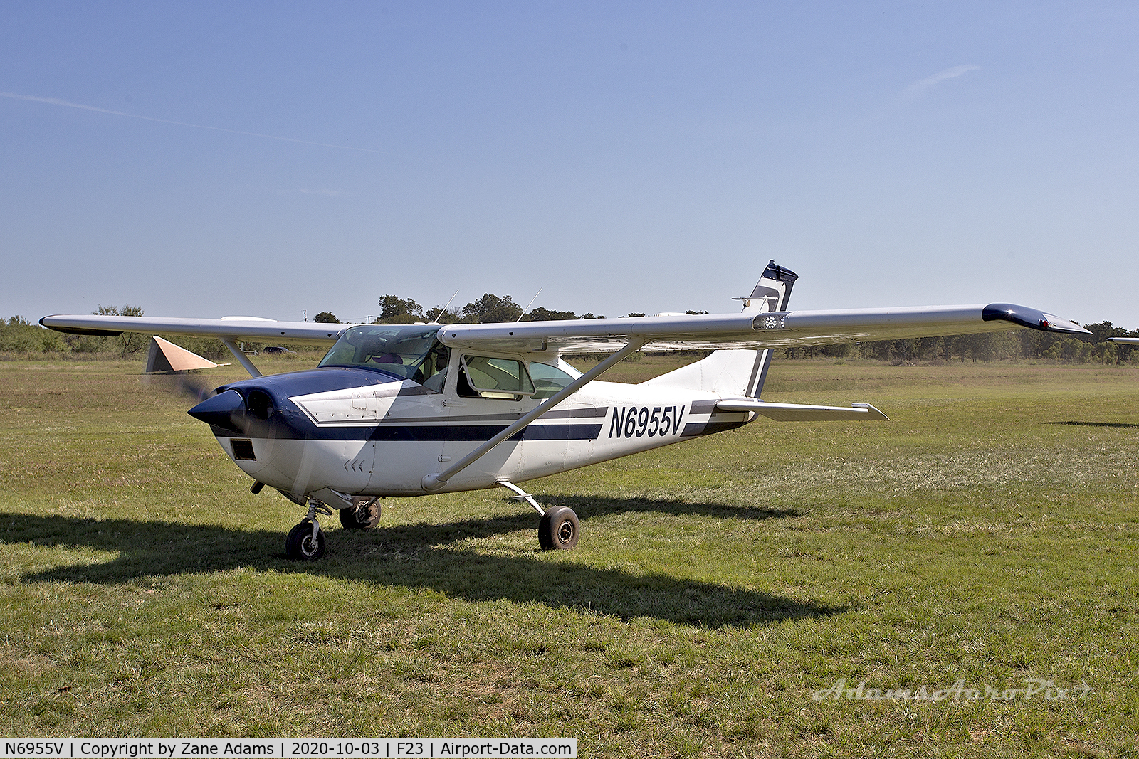 N6955V, 1965 Cessna 182H Skylane C/N 18256630, 2020 Ranger Antique Airfield Fly-In, Ranger, TX