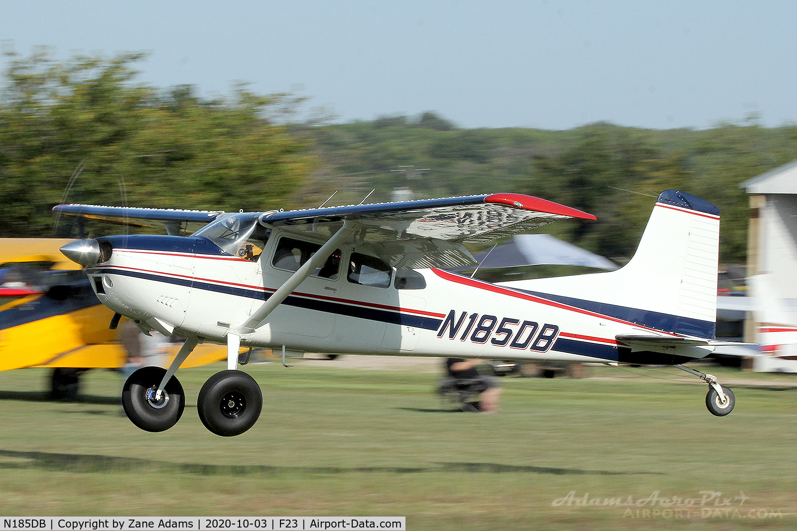 N185DB, 1973 Cessna A185F Skywagon 185 C/N 18502165, 2020 Ranger Antique Airfield Fly-In, Ranger, TX