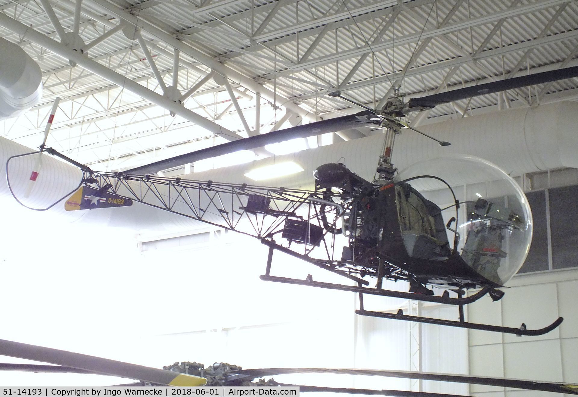 51-14193, Bell OH-13E Sioux C/N 958, Bell OH-13E Sioux at the US Army Aviation Museum, Ft. Rucker
