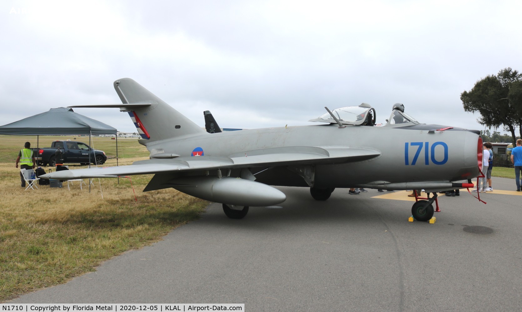 N1710, PZL-Mielec Lim-5 (MiG-17F) C/N 1C1710, Sun N Fun 2020