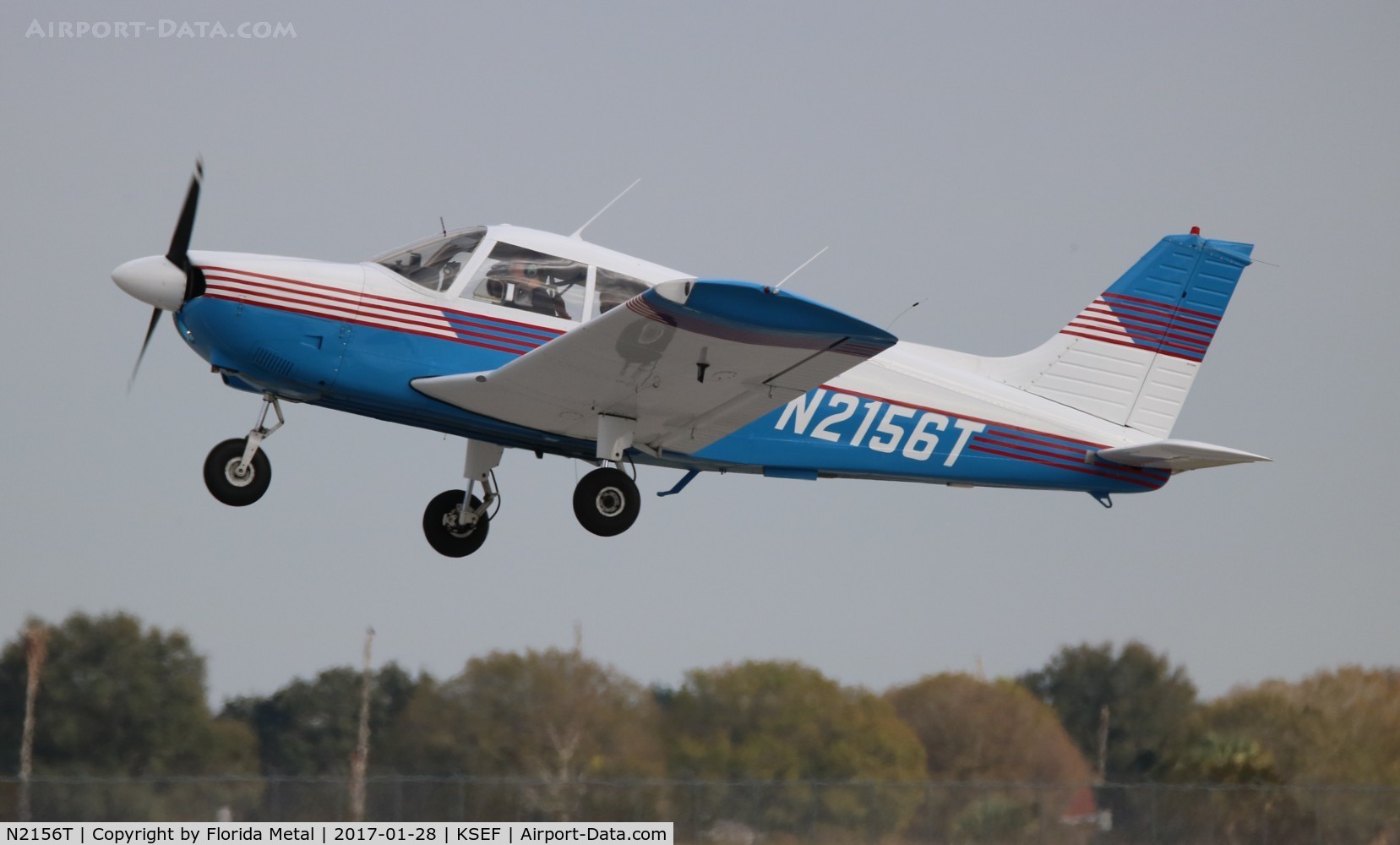N2156T, 1971 Piper PA-28-180 C/N 28-7205006, Sebring 2017