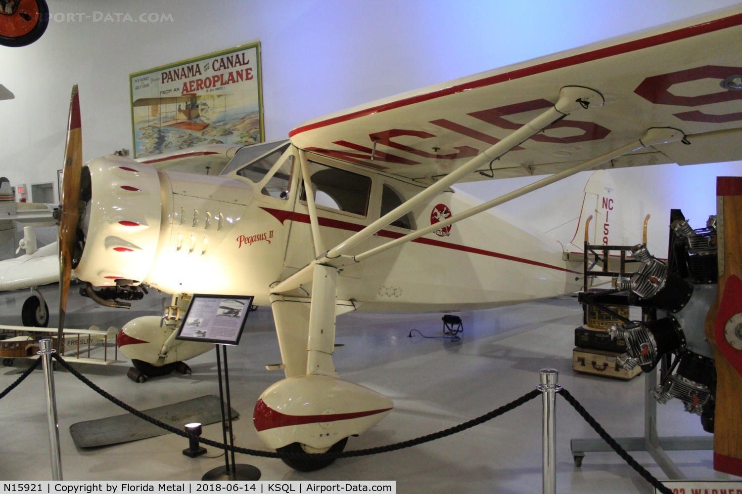 N15921, 1935 Fairchild 24 C8C C/N 2724, Hiller Museum 2018