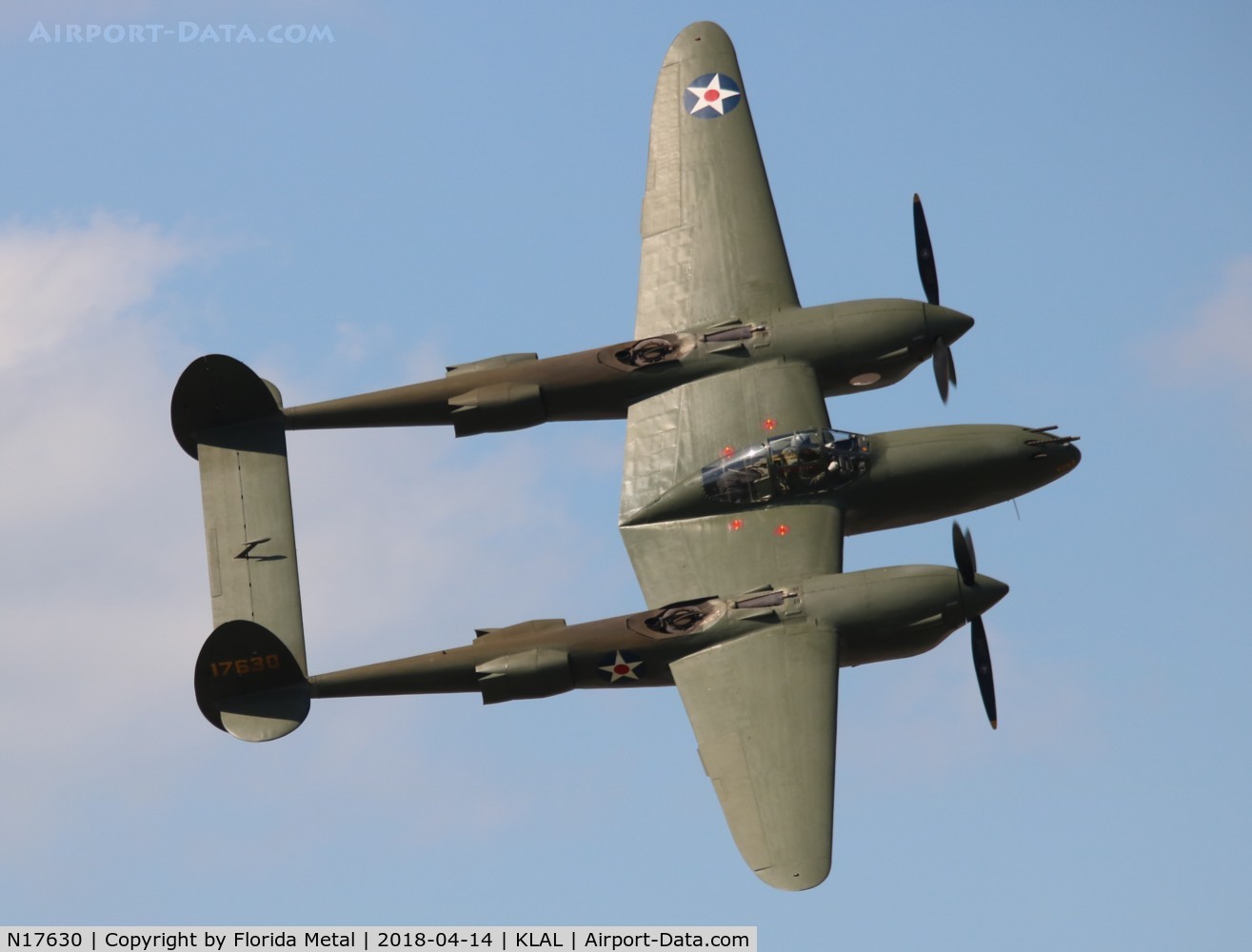 N17630, 1941 Lockheed P-38F C/N 41-7630 (222-5757), SNF LAL 2018