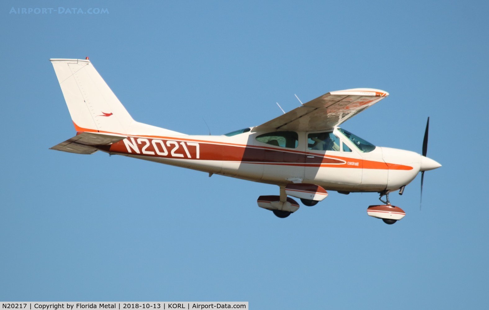N20217, Cessna 177B Cardinal C/N 17702646, NBAA ORL 2018