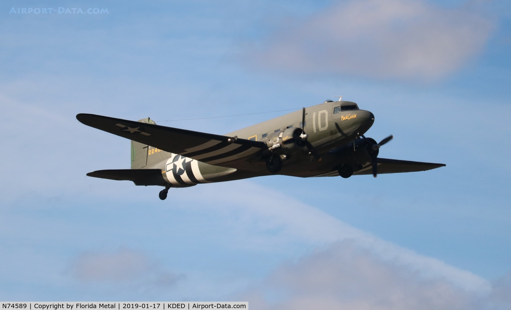 N74589, 1943 Douglas DC3C-S1C3G (C-47A) C/N 9926, DED 2019 O.F.A.