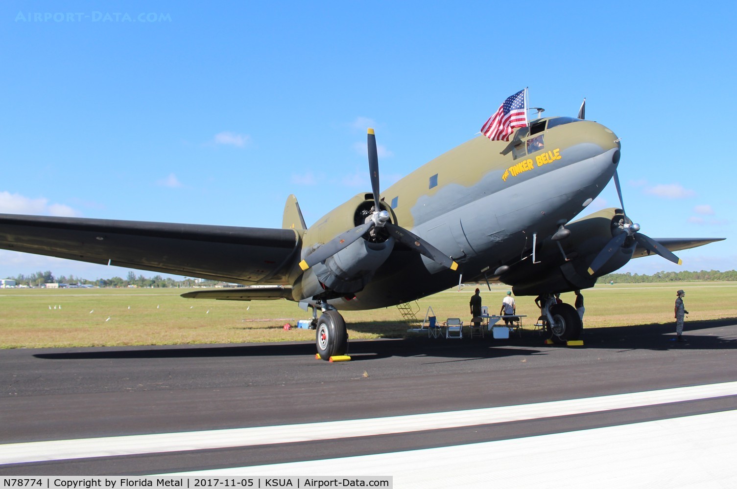 N78774, 1944 Curtiss C-46F Commando C/N 22597, Stuart 2017