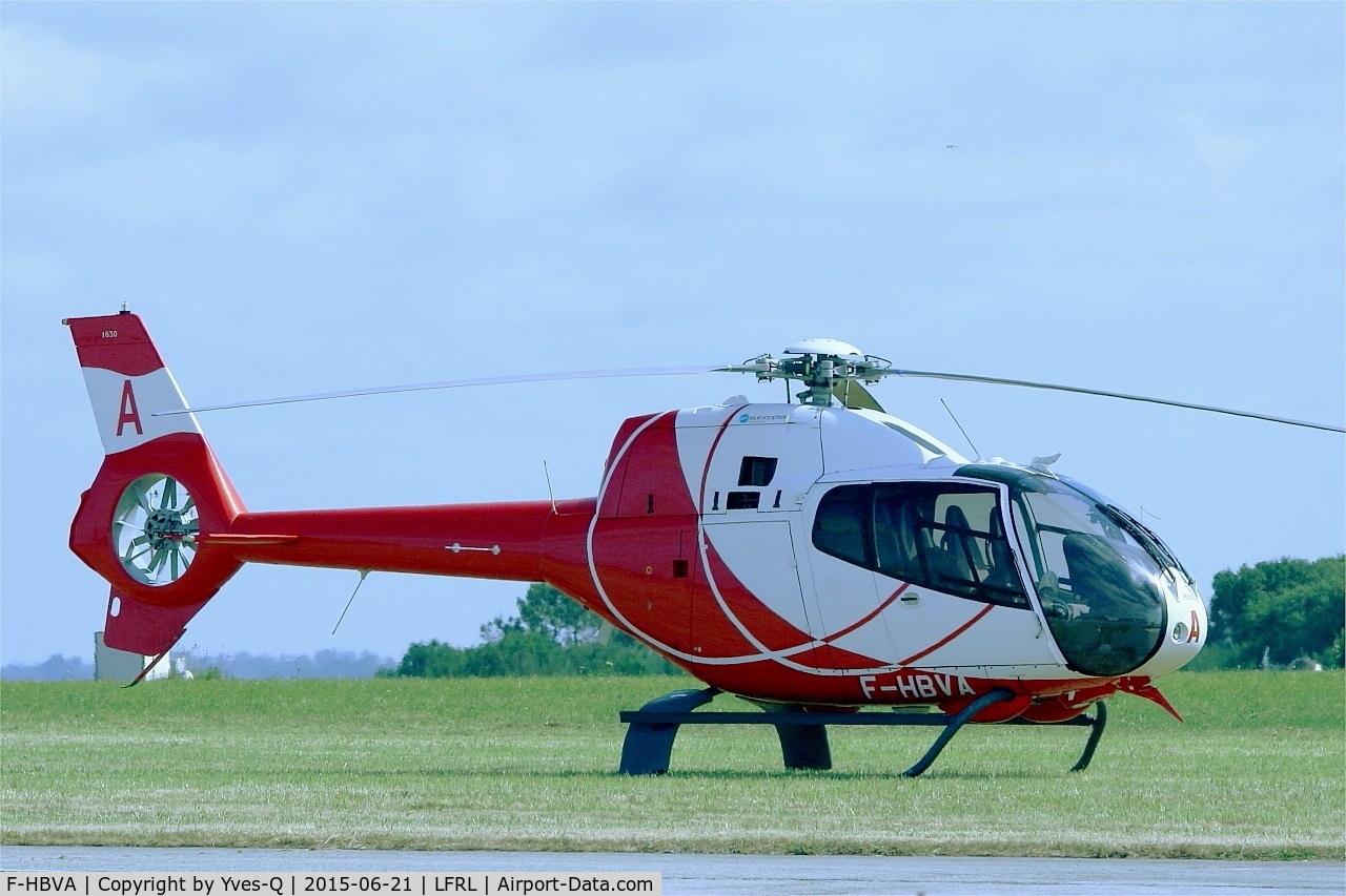 F-HBVA, 2010 Eurocopter EC-120B Colibri NHE C/N 1630, Eurocopter EC 120B Calliopé, Static display, Lanvéoc-Poulmic (LFRL) Open day 2015