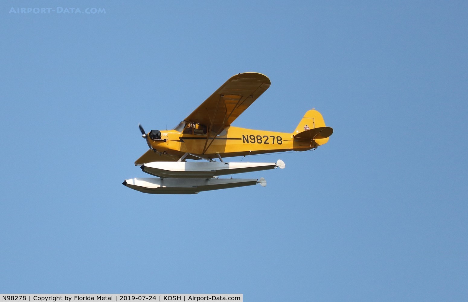N98278, 1946 Piper J3C-65 Cub C/N 18453, EAA OSH 2019