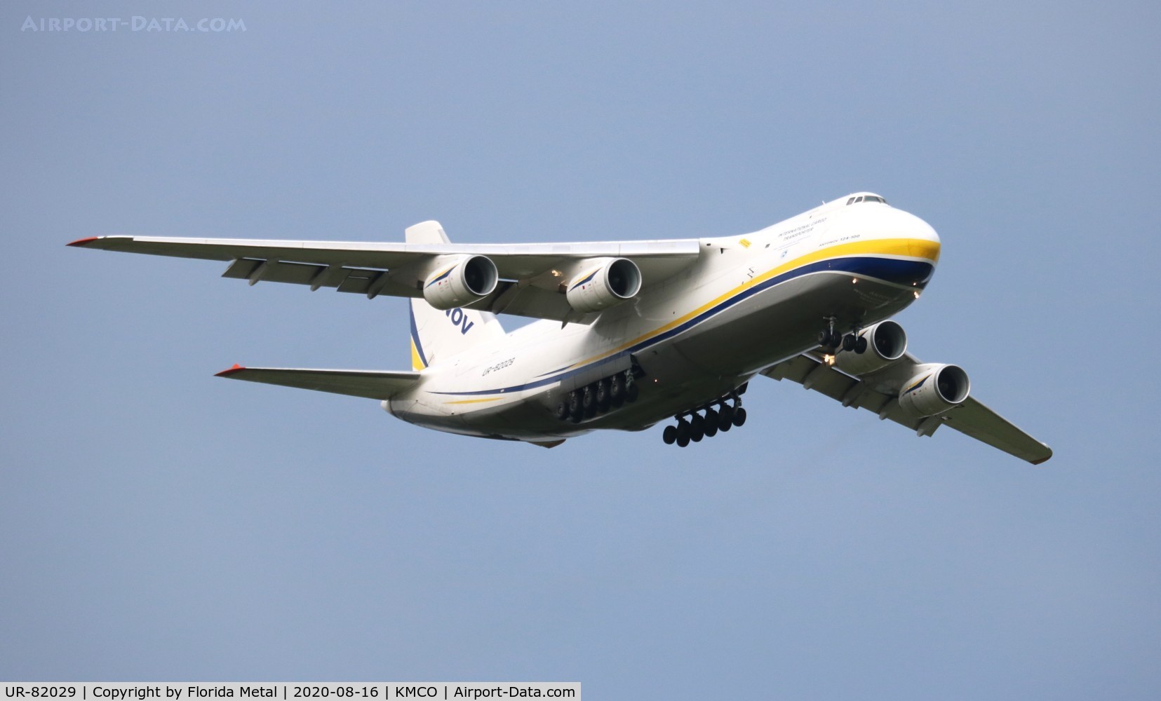 UR-82029, 1991 Antonov An-124-100 Ruslan C/N 19530502630/0210, MCO spotting 2020