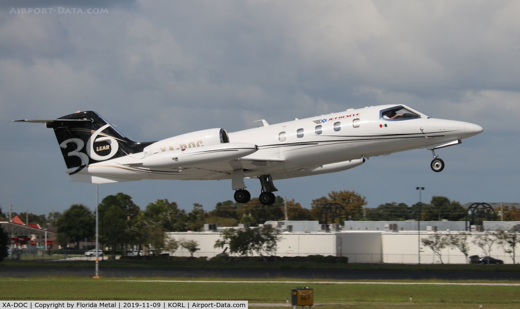 XA-DOC, 1981 Gates Learjet 35A C/N 35A-447, ORL spotting 2019