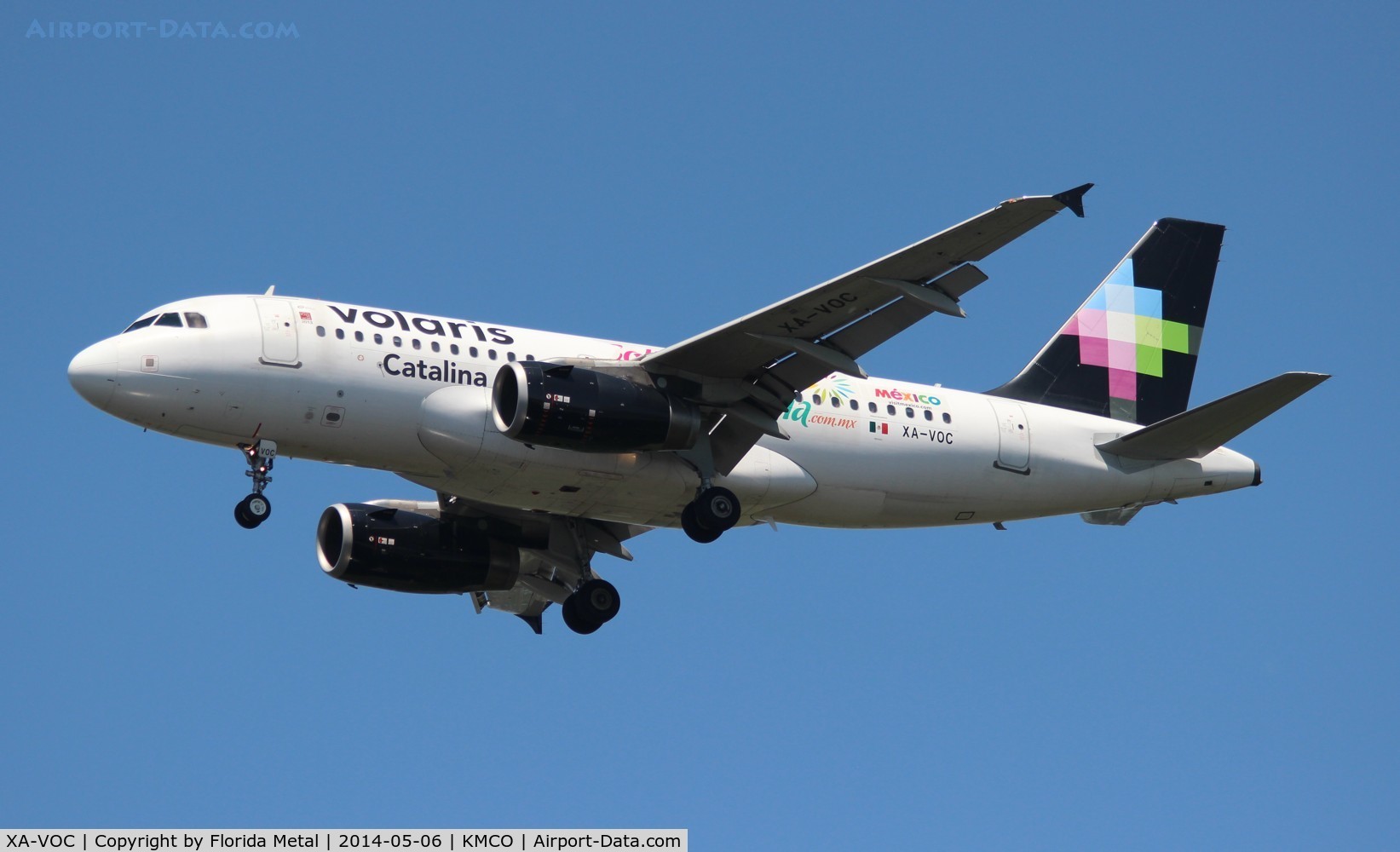 XA-VOC, 2006 Airbus A319-132 C/N 2997, MCO spotting 2014